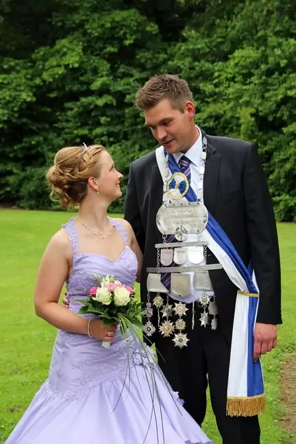 Königspaar 2015/2016: Michael und Jennifer Hegener