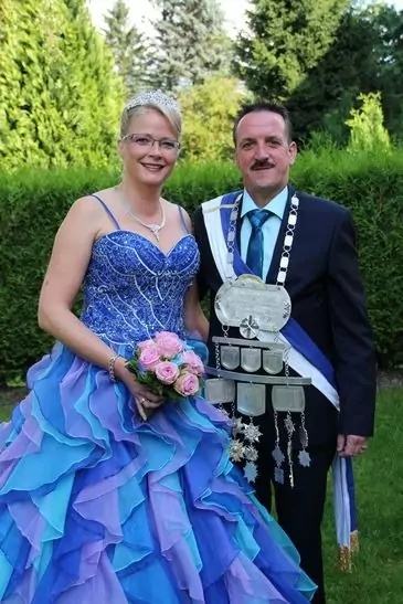 Königspaar 2017/2018: Michael Theune und Stefanie Koroll