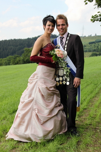 Königspaar 2012/2013: Patrick Heinemann und Anne Meschede