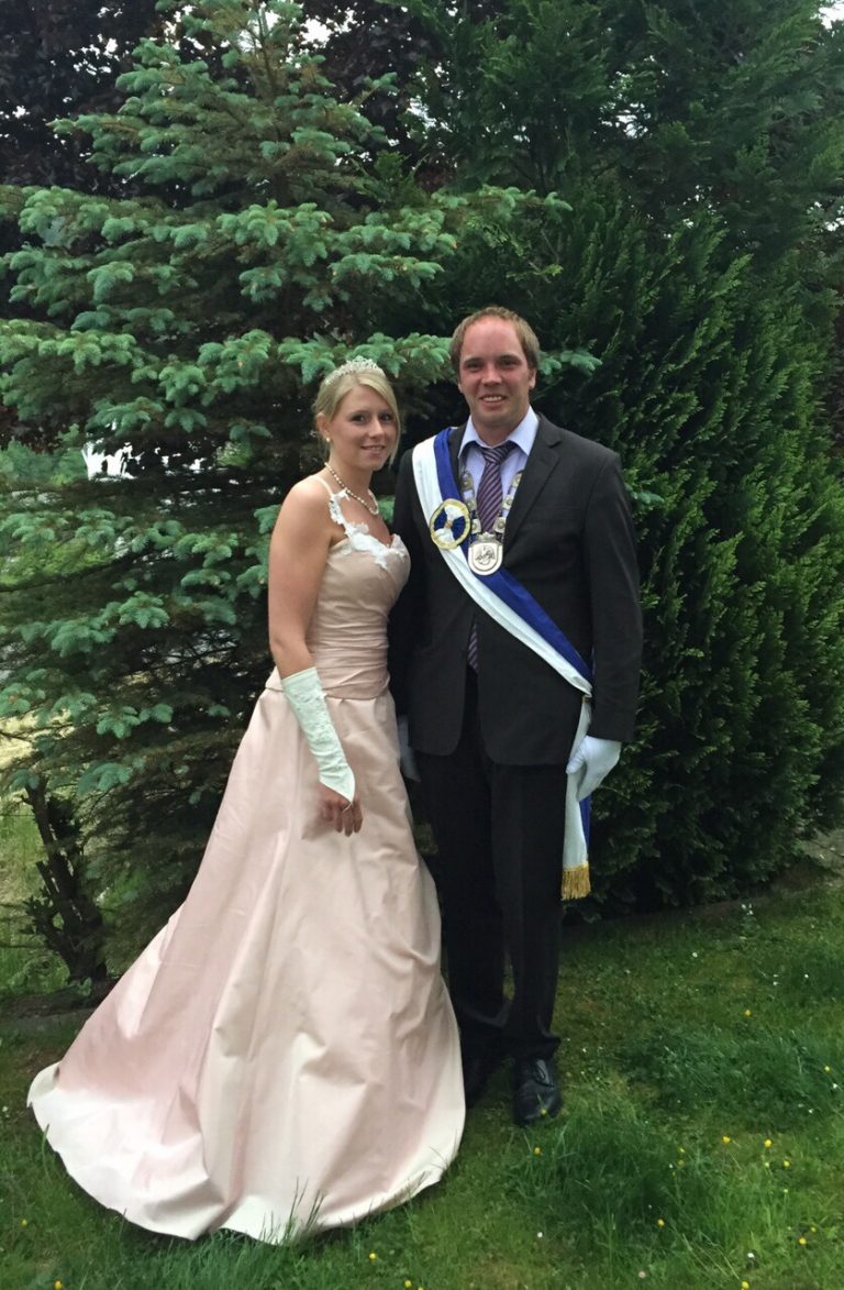 Königspaar 2014/2015: Hubertus Senger und Theresa Albers