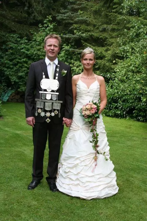 Königspaar 2007/2008: Jürgen Steinberg und Karina Stehling