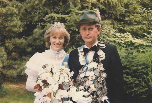 Königspaar 1984/1985: Ewald und Maria Heimes