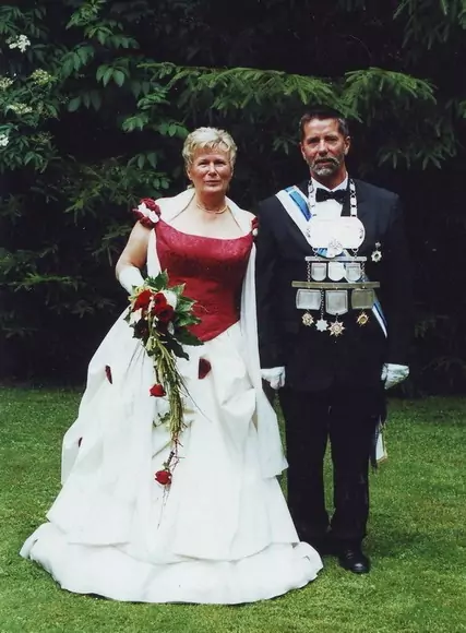 Königspaar 2003/2004: Josef Studen und Helga Kolbe