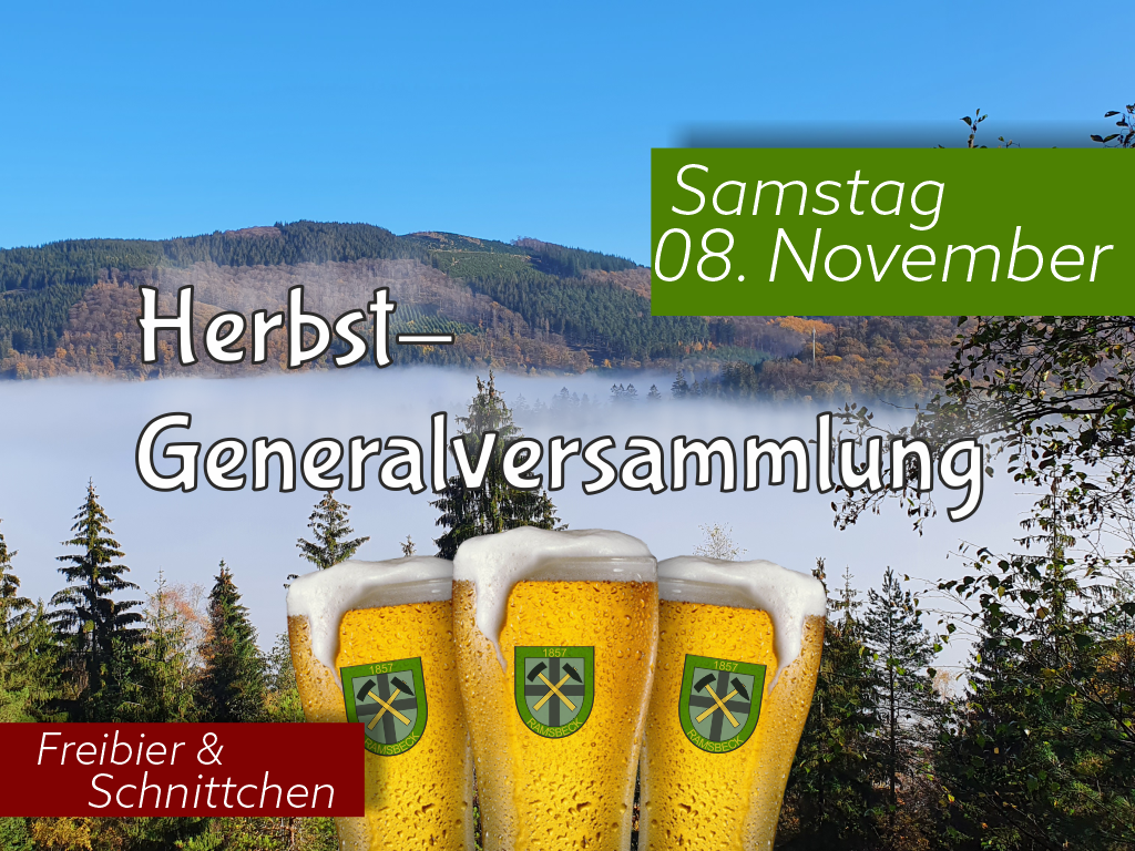 Hubertusfeier und Herbst-Generalversammlung 2025