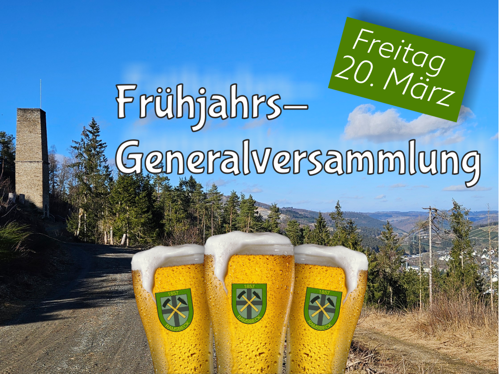 Du betrachtest gerade Einladung zur Frühjahrs Generalversammlung 2026