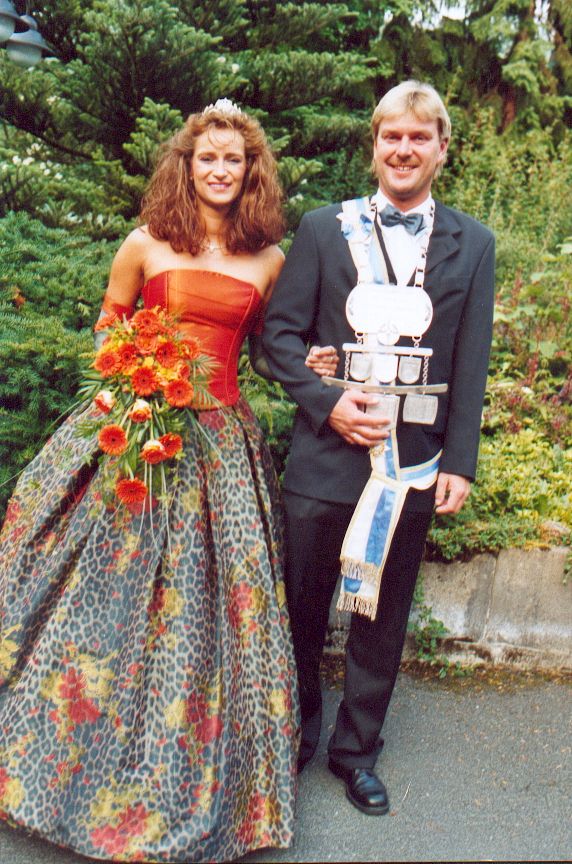 Königspaar 2001/2002: Guido und Beate Schneider