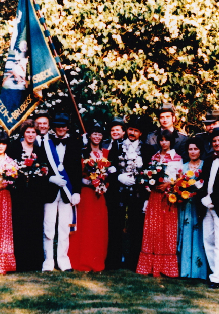 Königspaar 1976/1977: Heinz(+) und Beate(+) Ruhnau